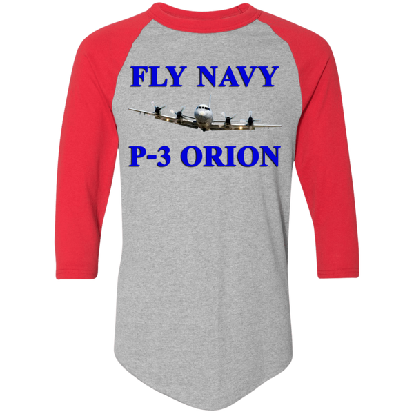 Fly Navy P-3 1 Colorblock Raglan Jersey