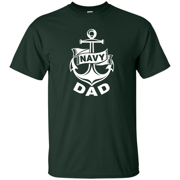 Navy Dad 1 Custom Ultra Cotton T-Shirt