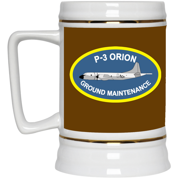 P-3 Orion 4 Ground Maint Beer Stein 22oz.