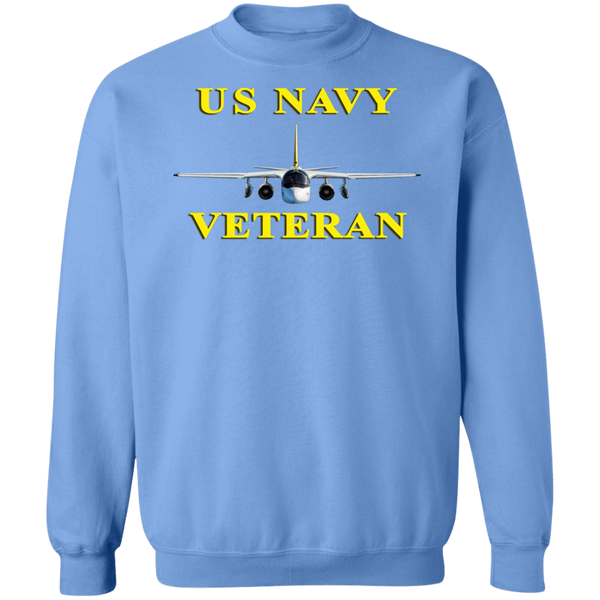 Navy Vet 3 Crewneck Pullover Sweatshirt