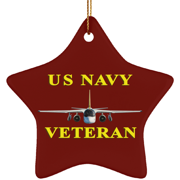 Navy Vet 3 Ornament - Star