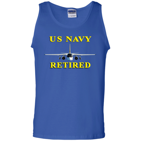 Navy Retired 2 Cotton Tank Top