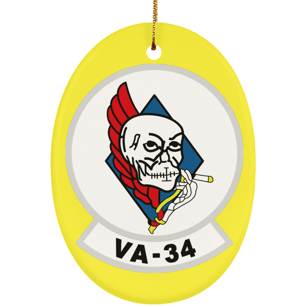 VA 34 1 Ornament - Oval