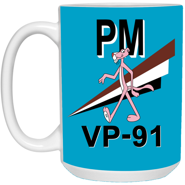 VP 91 3 White Mug - 15oz