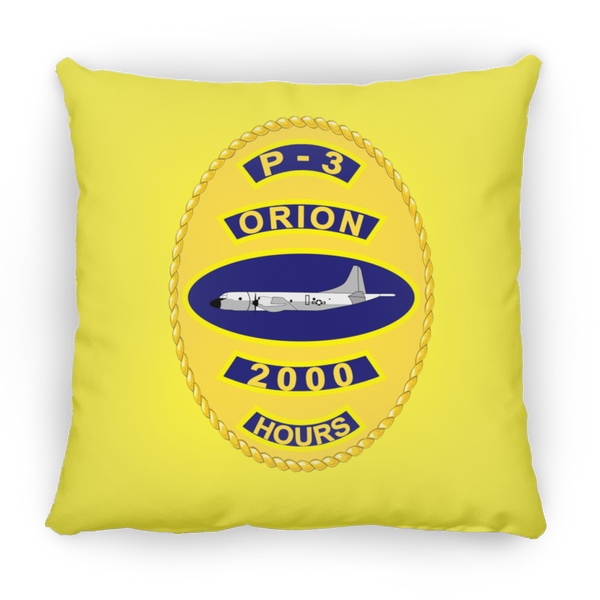 P-3 Orion 10 2000 Pillow - Square - 16x16