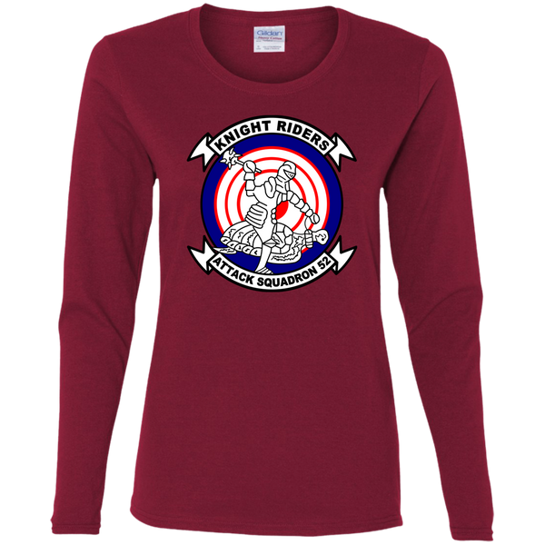 VA 52 1 Ladies' Cotton LS T-Shirt