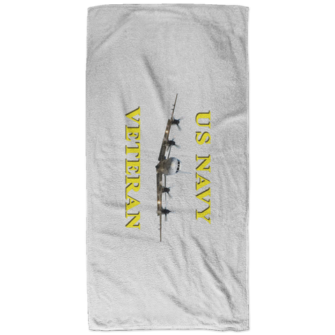 Navy Vet 2 Bath Towel - 32x64