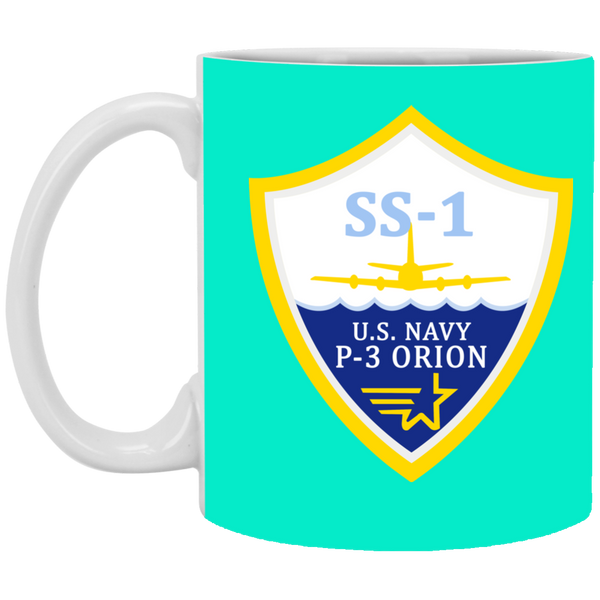 P-3 Orion 3 SS-1 White Mug - 11oz