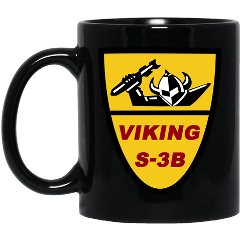 S-3 Viking 1 Black Mug - 11oz