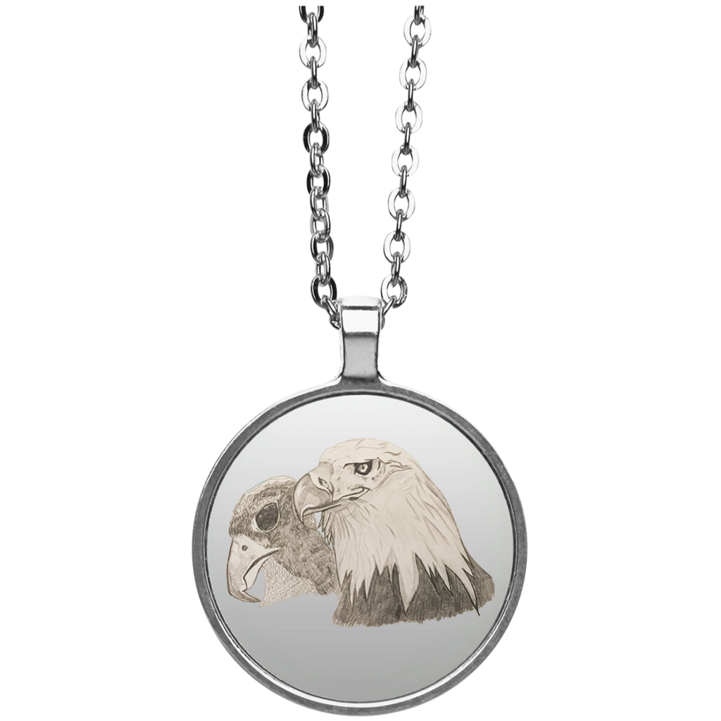 Eagle 102 Circle Necklace