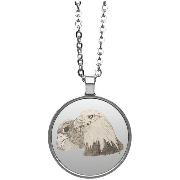 Eagle 102 Circle Necklace