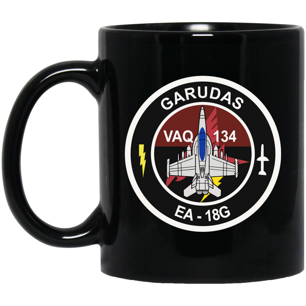 VAQ 134 4 Black Mug - 11oz