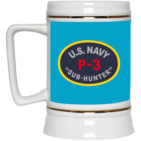 P-3 Sub Hunter Beer Stein - 22oz