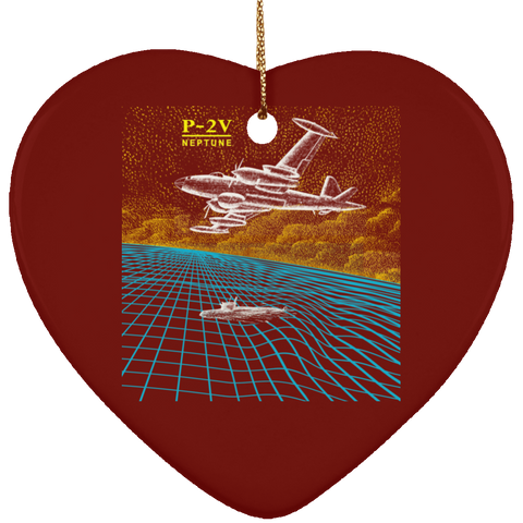 P-2V 1 Ornament - Heart