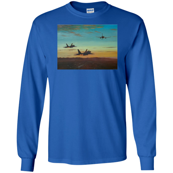 Time To Refuel LS Cotton Ultra T-Shirt