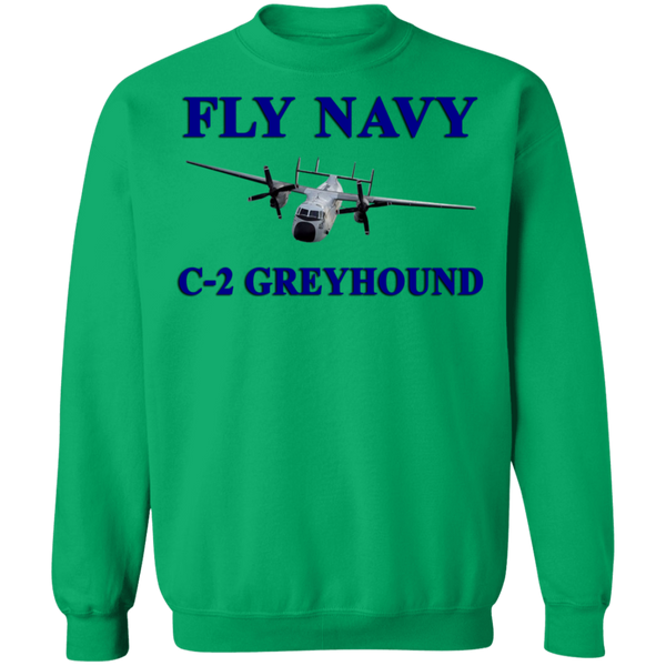 Fly Navy C-2 1 Crewneck Pullover Sweatshirt