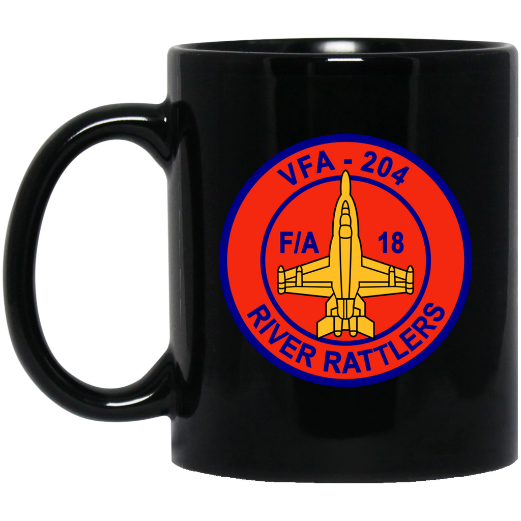 VFA 204 4 Black Mug - 11oz