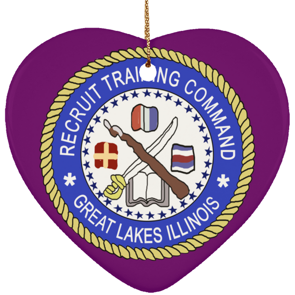 RTC Great Lakes 1 Ornament - Heart