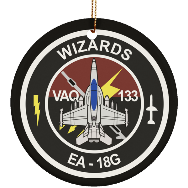 VAQ 133 6 Ornament Ceramic - Circle