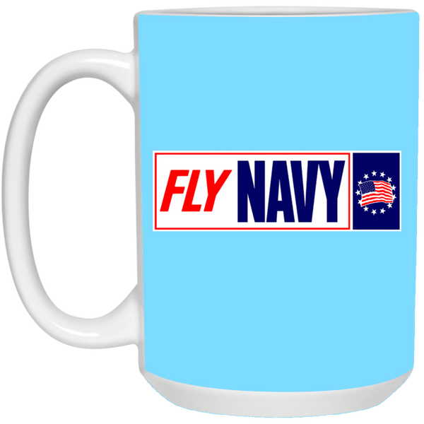 Fly Navy 1 Mug - 15oz