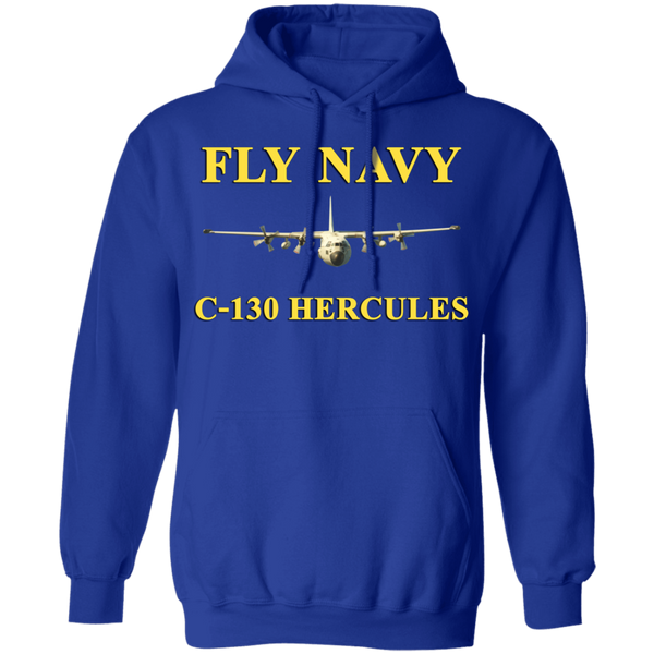 Fly Navy C-130 3 Pullover Hoodie