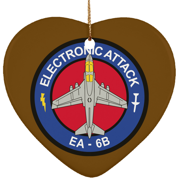 EA-6B 2 Ornament - Heart