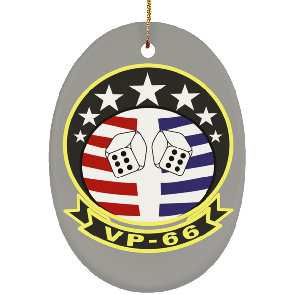 VP 66 4 Ornament Ceramic - Oval