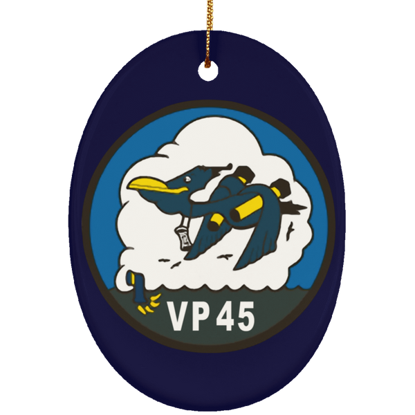 VP 45 2 Ornament Ceramic - Oval