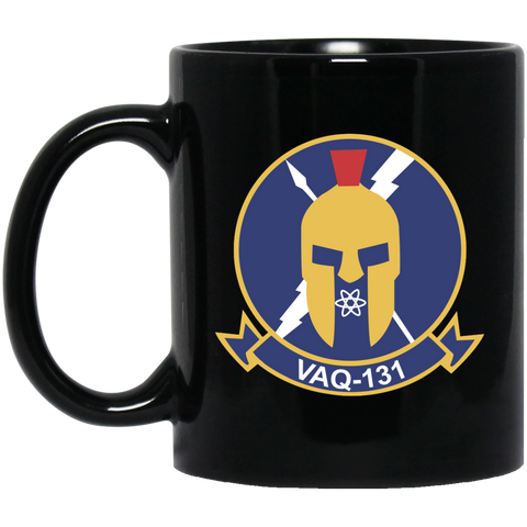 VAQ 131 3 Black Mug - 11oz