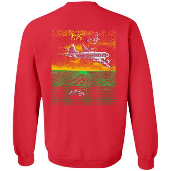 P-3C 2 Fly Aviator Crewneck Pullover Sweatshirt