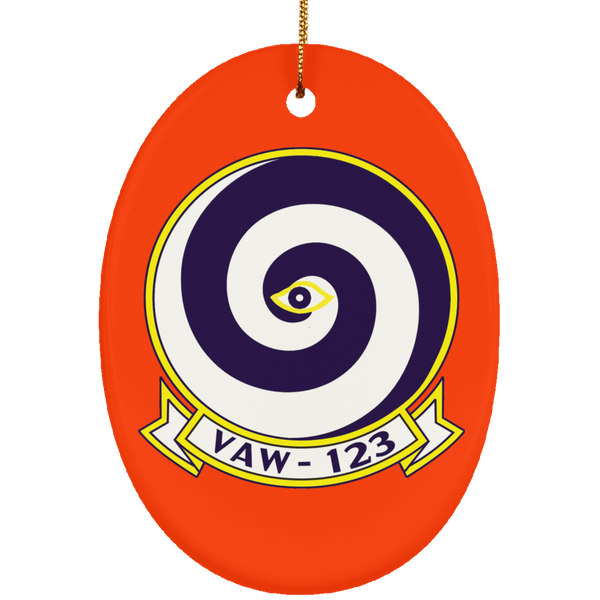 VAW 123 Ornament Ceramic - Oval