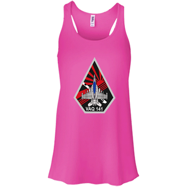 VAQ 141 7 Flowy Racerback Tank