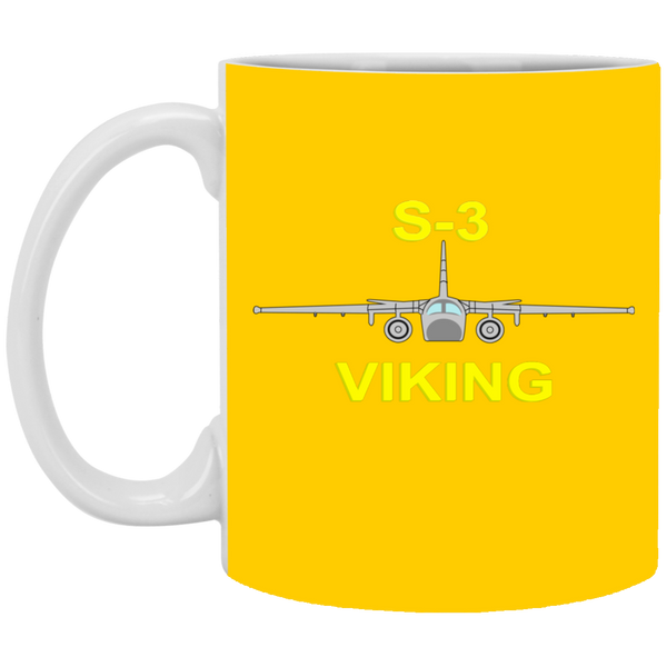 S-3 Viking 10 White Mug - 11oz