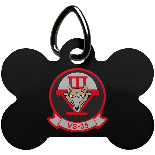 VS 35 3 Pet Tag - Dog Bone