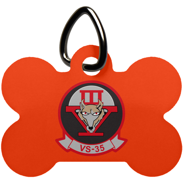 VS 35 3 Pet Tag - Dog Bone