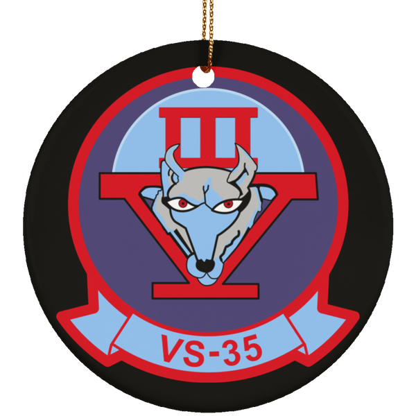 VS 35 5 Ornament Ceramic - Circle