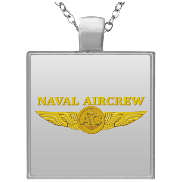 Aircrew 3 Necklace - Square