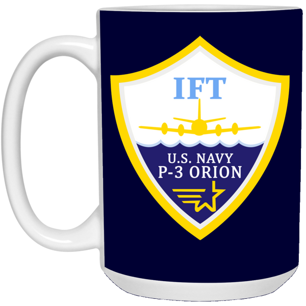 P-3 Orion 3 IFT White Mug - 15oz