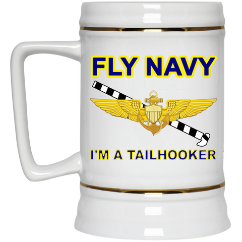 Fly Navy Tailhooker Beer Stein - 22oz