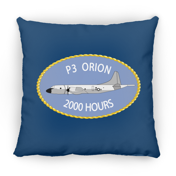 P-3 Orion 9 2000 a Pillow - Square - 16x16