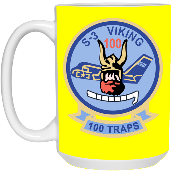 S-3 Viking 3 White Mug - 15oz