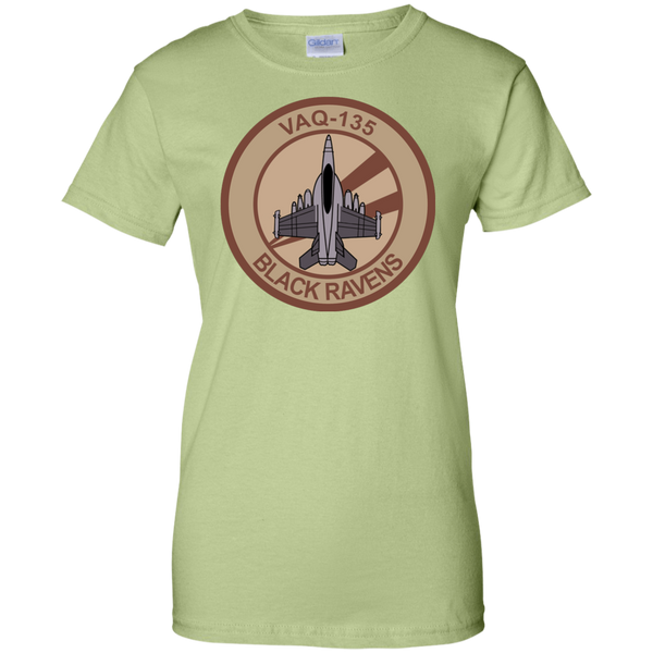 VAQ 135 6 Ladies Custom Cotton T-Shirt