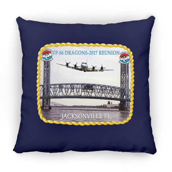 VP-56 2017 Reunion 1 Pillow - Square - 14x14