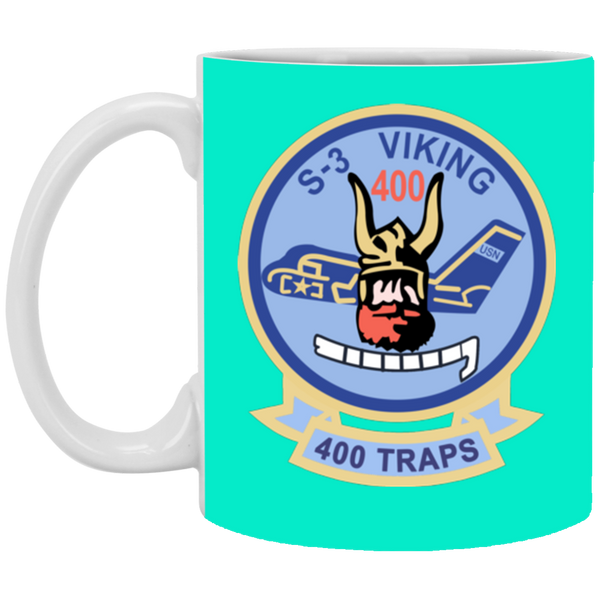 S-3 Viking 6 White Mug - 11oz