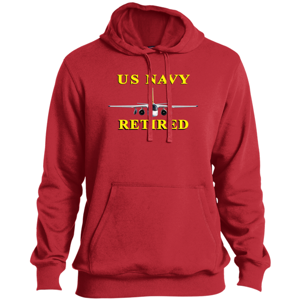 Navy Retired 2 Tall Pullover Hoodie