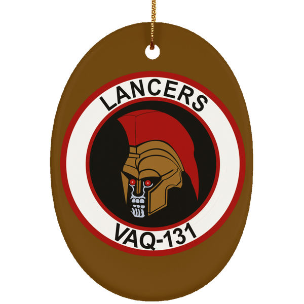 VAQ 131 4 Ornament - Oval