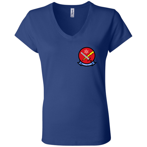 VAQ 129 1a Ladies Jersey V-Neck T-Shirt