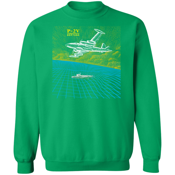 P-2V 1 Crewneck Pullover Sweatshirt