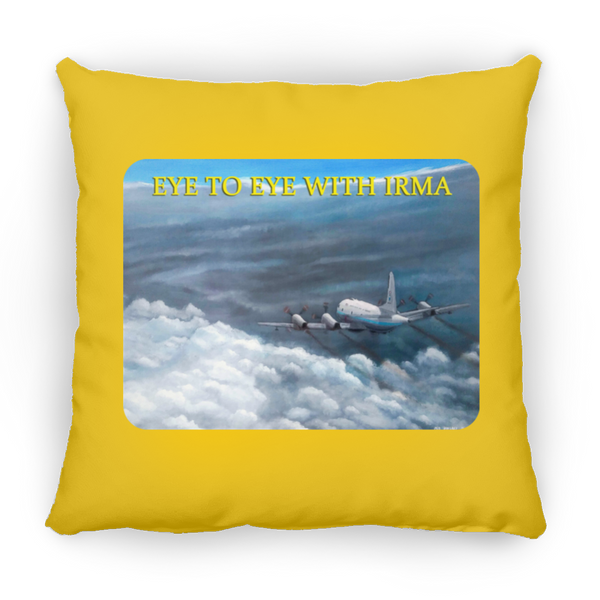 Eye To Eye With Irma Pillow - Square - 16x16