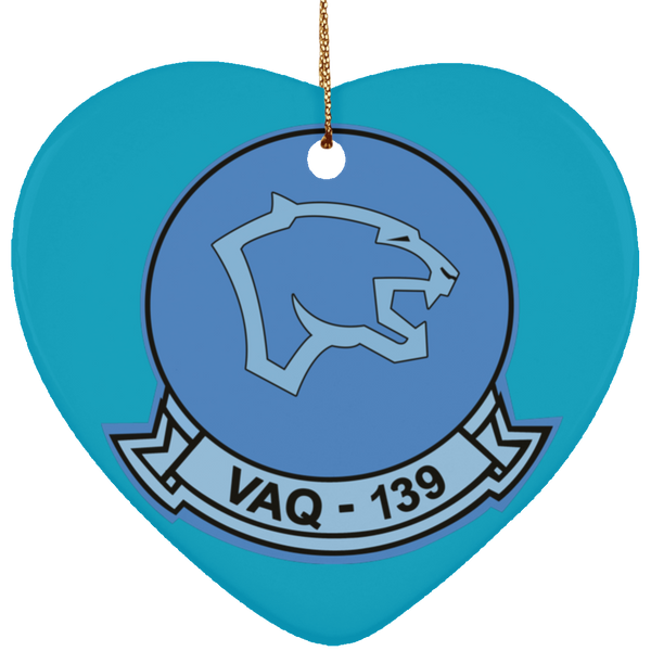 VAQ 139 1 Ornament Ceramic - Heart